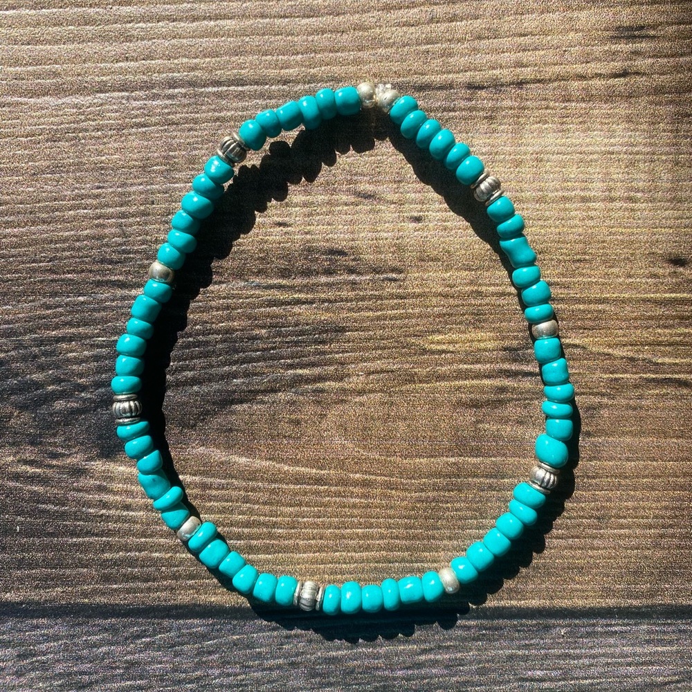 Hand-made anklet, necklace, and keychain:) 3 for $20 Bundle!